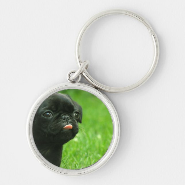 Pug Keychain (Front)