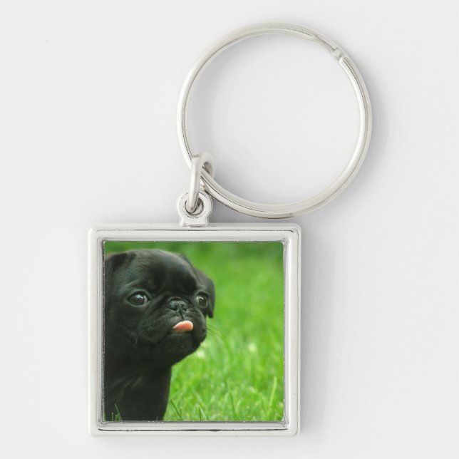 Pug Keychain (Front)