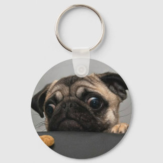 pug keychain