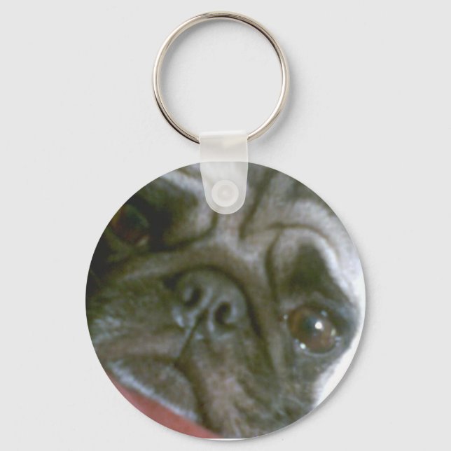 Pug Keychain (Front)