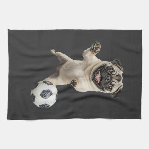 Pug kitchen towel