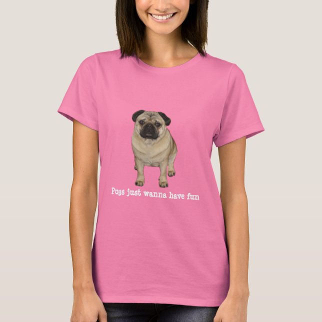 Pug Ladies Shirt (Front)