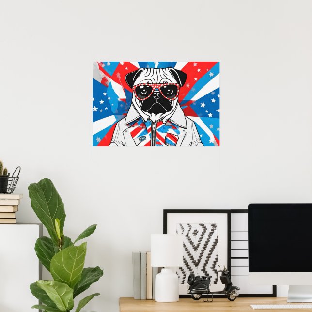 PUG LIFE 11 POSTER (Home Office)