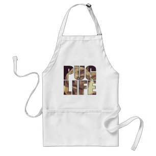 Pug Life Adult Apron