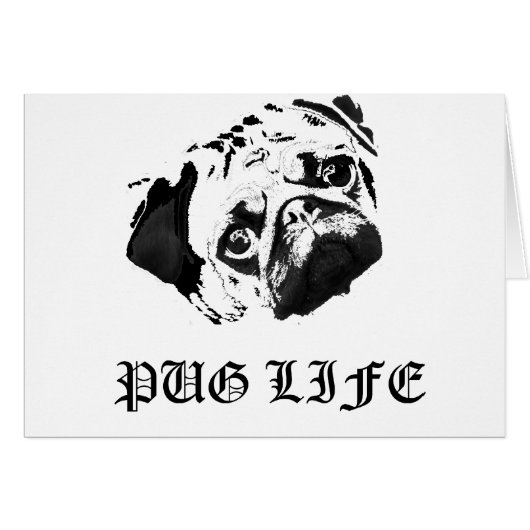 Pug Life Cards (Front Horizontal)