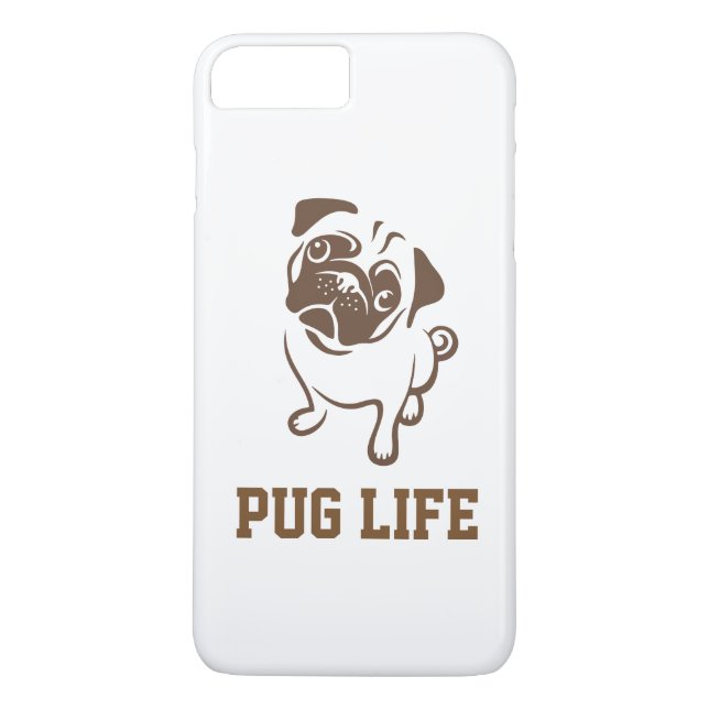 Pug Life Case-Mate iPhone Case (Back)