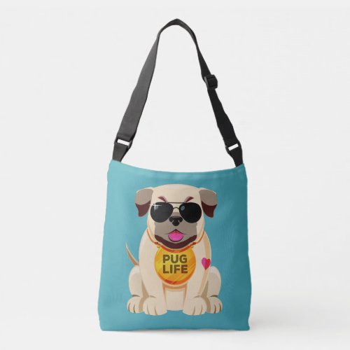 Pug Life custom color bags