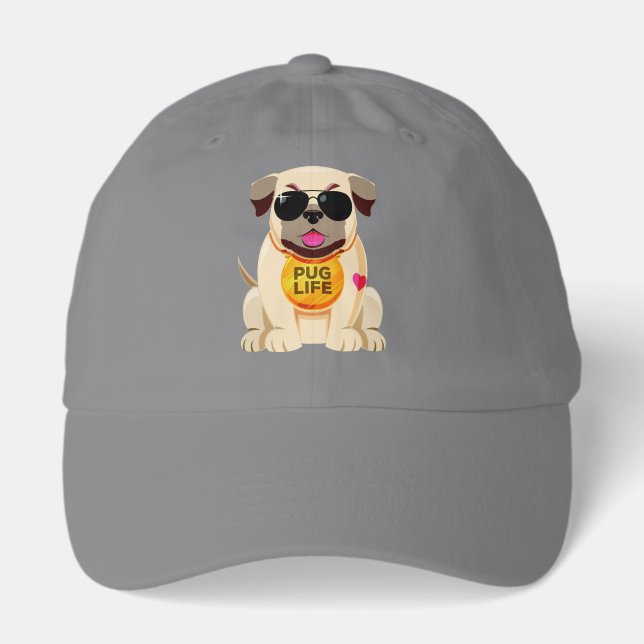 Pug Life Hat (Front)