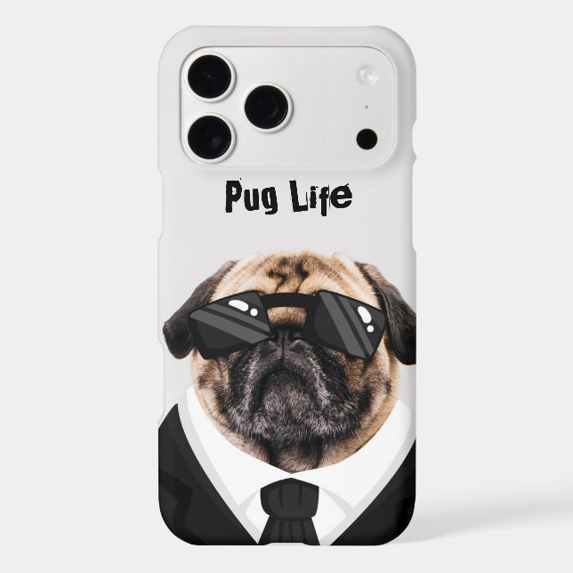 Pug Life iPhone 11 Pro Max Case (Back)