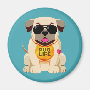 Pug Life magnet