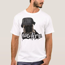Pug Life T Shirts Pug Life T Shirt Designs Zazzle - pug life shirt roblox
