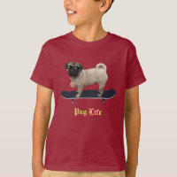 Pug Life T Shirts Pug Life T Shirt Designs Zazzle - pug life shirt roblox