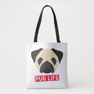 Pug Life Tote Bag