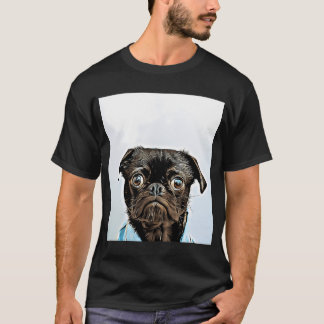 Pug Looking At His Meal T-Shirt
