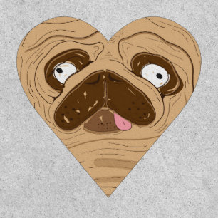 Pug Love Melt Patch