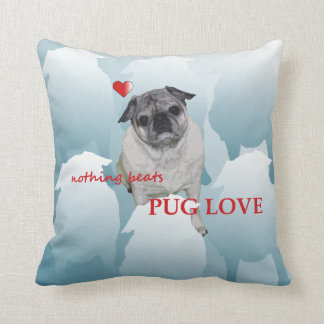Pug Love Pillow