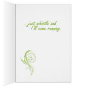 Pug Love & Support Card (Inside (Right))