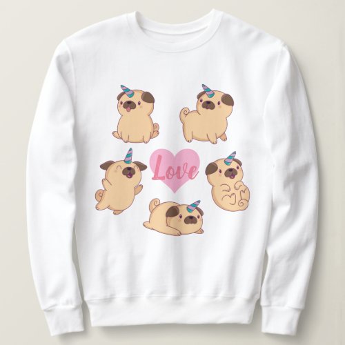 Pug Love Sweatshirt