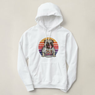 Pug Love Vibes Hoodie