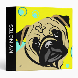 Pug Lover Binders