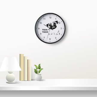 Pug Lover Dog Clock