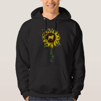 Pug Lover Dog Mom Sunflower Pug Lover Dog Mom Mama Hoodie