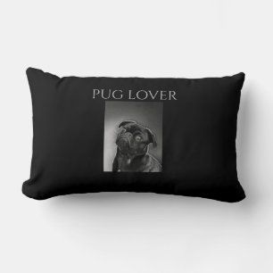 Pug lover Lumbar pillow. Pillow