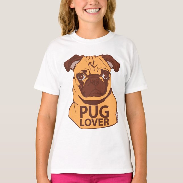 Pug Lover T-Shirt (Front)