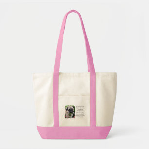 Pug Lovers Art Tote Bag