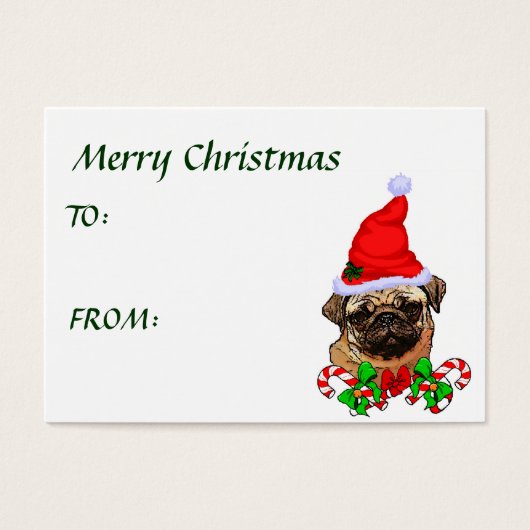 Pug Lovers Christmas Gifts (Front)