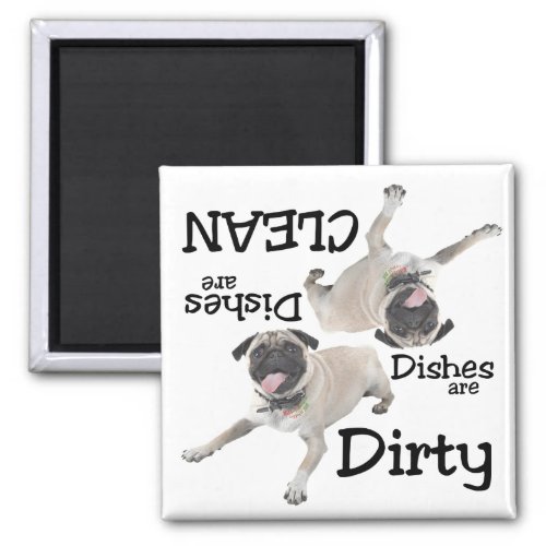 Pug Lovers Dishwasher Magnet