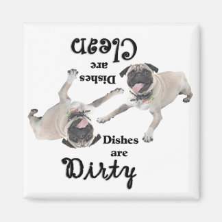 Pug Lovers Dishwasher Magnet