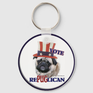 Pug Lovers Gifts Keychain