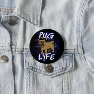 Pug Lyfe Button