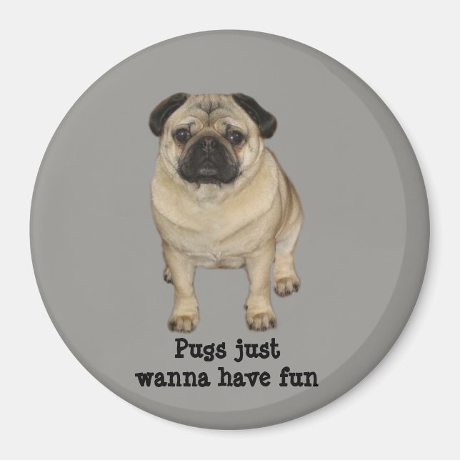 Pug Magnet (Front)
