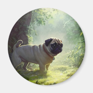 Pug Magnet