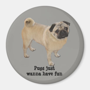 Pug Magnet