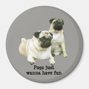 Pug Magnet