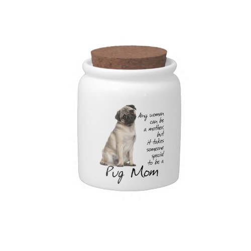 Pug Mom Jar