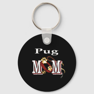 pug mom Keychain