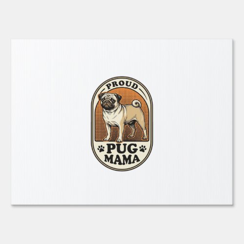 Pug Mom Shirt Vintage Engraving Dog Lover Graphic_ Sign