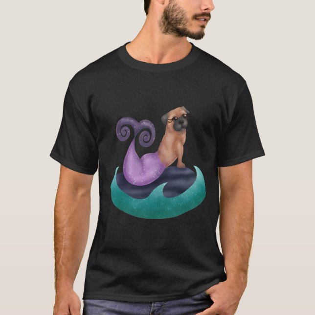 Pug Mom v3 T-Shirt (Front)