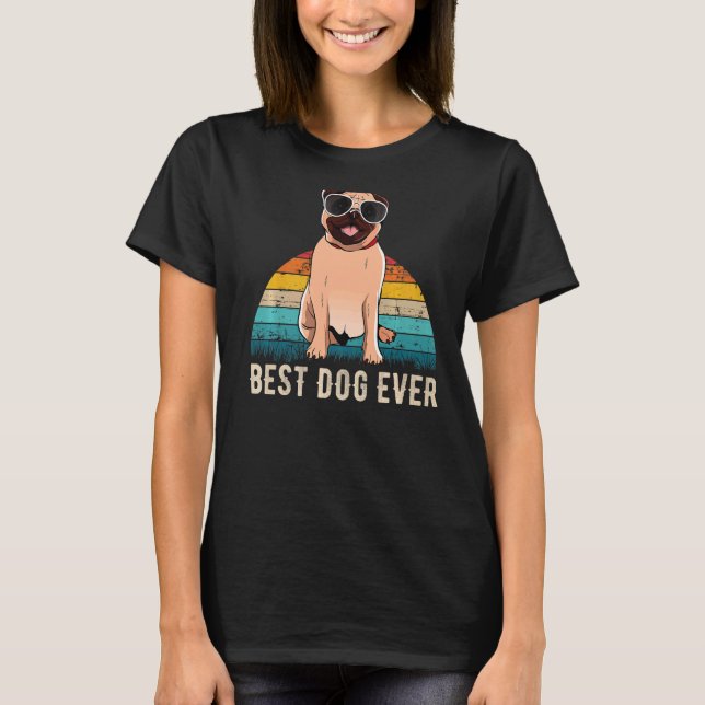 Pug Mops Carlin Dog Breed 11 T-Shirt (Front)