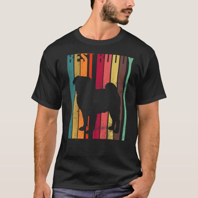 Pug Mops Carlin Dog Breed  4 T-Shirt (Front)