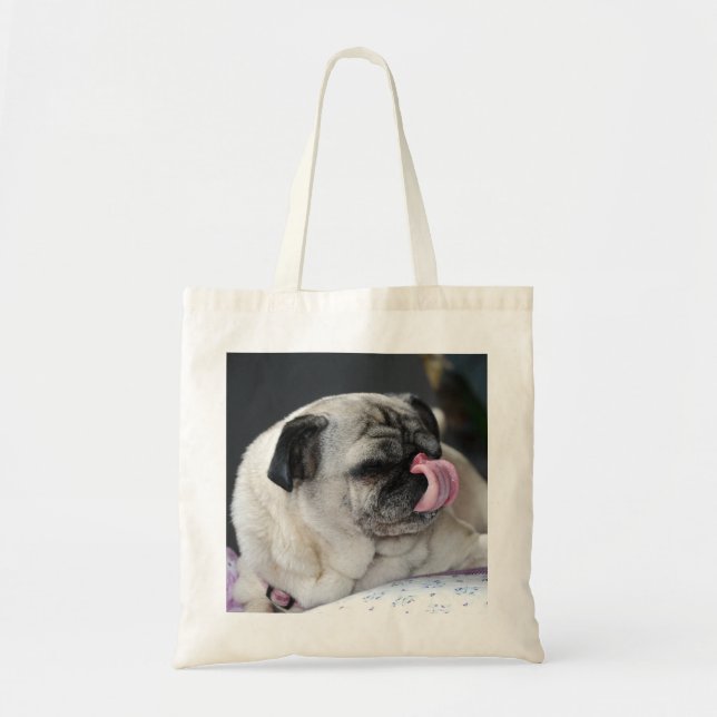 PUG - MOPS - Photography Jean-Louis Glineur Tote Bag (Front)