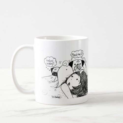 Pug Mornings Coffee Mug