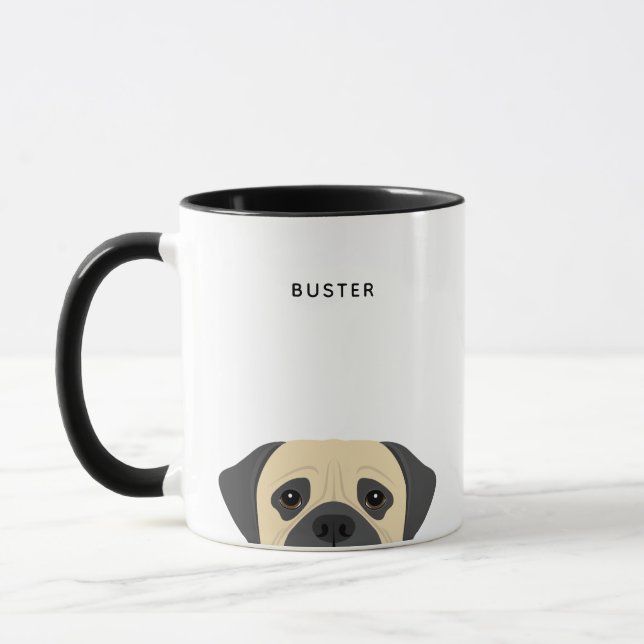 Pug Mugs (Left)