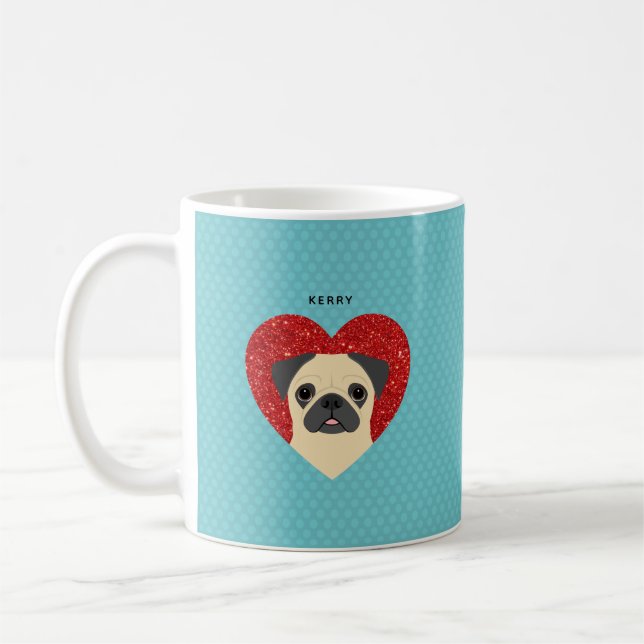 Pug Mugs (Left)