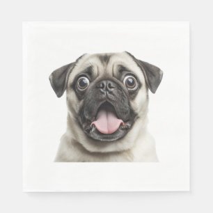 pug napkins