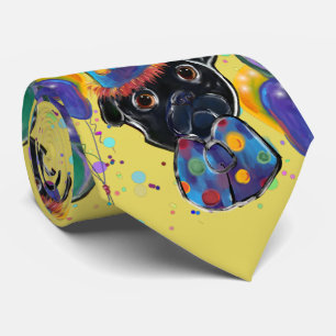 Pug neck tie